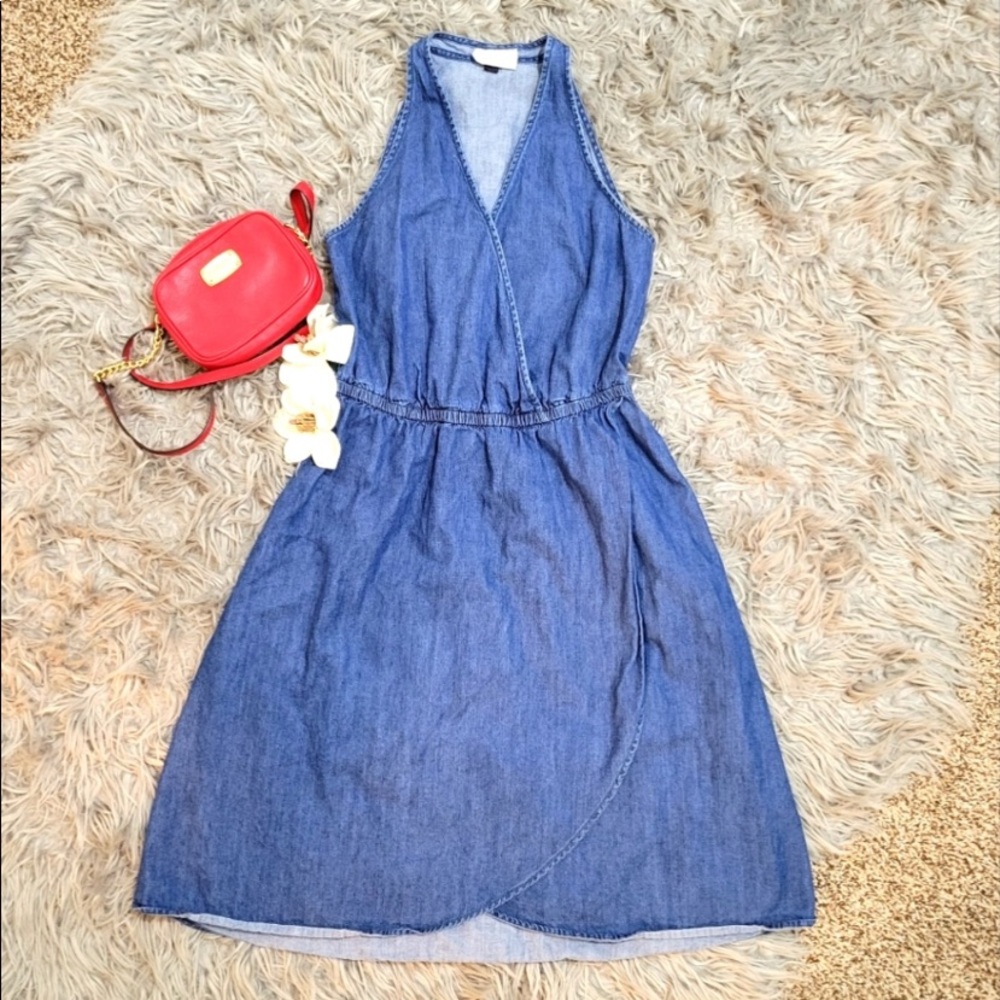 Universal thread Denim Wrap Dress